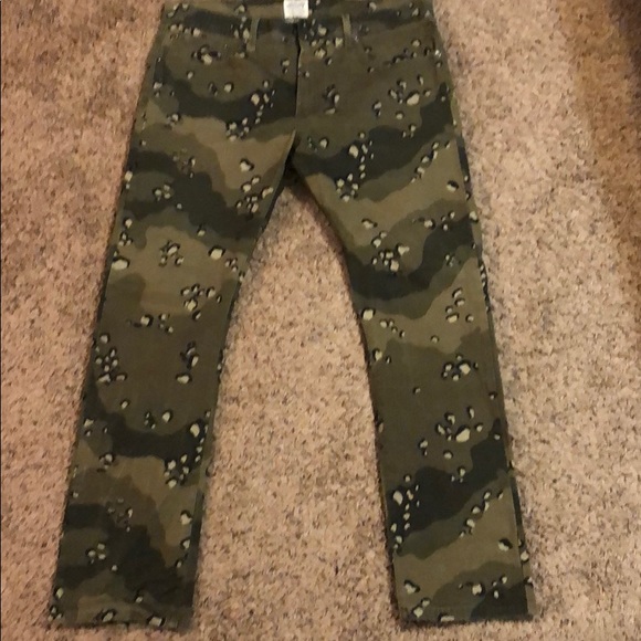 Camouflage ripstop khaki pants - Picture 3 of 5